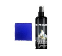 Record Cleaner, 120ml Music Album Dust Removal Spray, Vinyl Cleaning Solution with Soft Brush, Record Cleaning Kit, Audio Care Set with Gentle, Streak-Free Formula for Albums