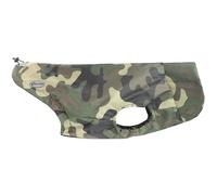 Record - Impermeable de Bolsillo para Perros Pollock. Plegable con Bandas Reflectantes y elásticos Ajustables para Patas. Abrigo con Cierre de Velcro para una Comodidad óptima | Verde, 4XL