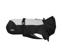 Record - Impermeable y Cortavientos para Perros Sanford con Relleno extraíble. Abrigo para Perros con Agujero para Correa, Ajustable y Alto Aislamiento térmico para Cada Clima| 3XL - Longitud de la