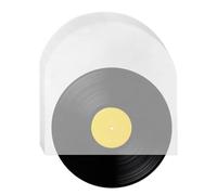 Record Inner Sleeves - HDPE Translucent 30,8 x 30,8 cm 25,8 x 25,8 cm 18 x 18 cm | Acid Free Anti Static Album Sleeves | Round Bottom Protective Inner Sleeve For 12 10 7 pulgadas Vinyl Records