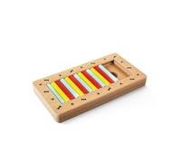 Record - Juego de activación Mental para Perros y Gatos Cilindros - Nivel de dificultad 1 - Rompecabezas para Perros y Gatos - Material Madera - Base Antideslizante - Dimensiones: 28,2 x 15 x 3 cm