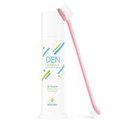 Record Kit de pasta de dientes y cepillo doble para perros y gatos