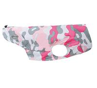Record Pollock - Abrigo Impermeable para Perros, Color Rosa, Camuflaje, Talla XS, 30 cm