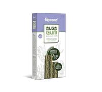 Record - Snacks dentales para Perros Alga Gum con Algas laminarias y espirulina, L, 5 Sticks. Masticativos con acción antiplaca, antisarro y contra el Mal Aliento. Ricos en Omega 3-6, Naturales y