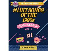 Record Store: #1 Hit Songs of the 1990s -- Vol 1: Large Print Word Search for Adults