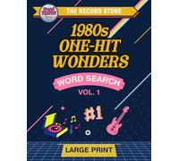Record Store: One-Hits Wonders of the 1980s -- Vol 1: Large Print Word Search for Adults
