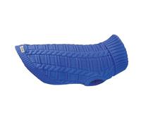 Record - Suéter para Perros Molly. Jersey para Perros con procesamiento de espigas con Cuello Alto para un Estilo romántico y Elegante, Agujero Correa y Lavable a máquina | Azul, 6XL