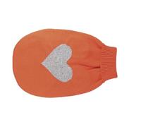 Record - Suéter para Perros Moonlight Coral Heart. Suéter para Perros de Cuello Alto, Orificio para Correa y trabilla para Patas traseras. | Naranja, M - Longitud de la Espalda 40 cm