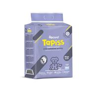 Record Tapiss - Alfombrillas para Perros Desechables Ultra absorbentes de carbón Activo con Base Impermeable - Travesaños para Perros con celulosa Pura y Esquinas Adhesivas | Paquete de 50