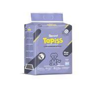 Record Tapiss - Alfombrillas para Perros Desechables Ultra absorbentes de carbón Activo con Base Impermeable - Travesaños para Perros con celulosa Pura y Esquinas Adhesivas | Paquete de 50