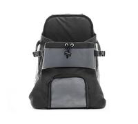 Record - Transportín plegable para perros, gatos y animales pequeños. Mochila que ahorra espacio con tirantes ajustables, correa interior, correa para mayor comodidad y fondo acolchado | 29 x 23 x 38h