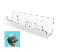 Record Walls Mount Stand - Monturas de pared de vinilo | Conjunto de almacenamiento de registros minimalistas | Vinilos RecordShelf | Tableros de rodillo sostenedor de álbum duradero para