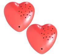 Recordadora de Voz para Animales de Peluche 2pcs en Forma de corazón Registradora de Voz de 30 Segundos con reproducción para niños Lenguas de Peluche Sound