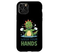 Recordatorio de higiene de Dinosaurios para lavarse Las Manos Carcasa para iPhone 11 Pro