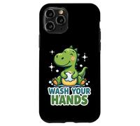 Recordatorio de higiene de Dinosaurios para lavarse Las Manos Carcasa para iPhone 11 Pro