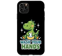 Recordatorio de higiene de Dinosaurios para lavarse Las Manos Carcasa para iPhone 11 Pro MAX