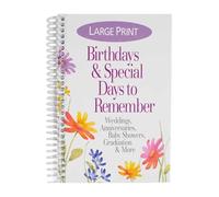 Recordatorio de libro de cumpleaños, cuaderno de fecha importante, recordatorio de eventos especiales de 12 meses, calendario perpetuo para grabar cumpleaños y días importantes