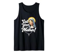 Recordatorio de Rosario de la Virgen María con Llamada Eres una Madre Camiseta sin Mangas