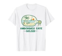Recordatorio de Vacaciones en Belice Recuerdo de Ambergris Caye Belice Camiseta