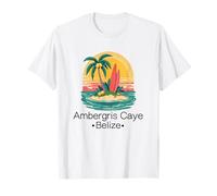 Recordatorio de Vacaciones en Belice Recuerdo de Ambergris Caye Belice Camiseta