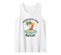 Recordatorio de Vacaciones en Belice Recuerdo de Ambergris Caye Belice Camiseta sin Mangas