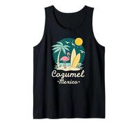 Recordatorio de Viaje de Vacaciones de Cozumel México para Hombres y Mujeres Camiseta sin Mangas