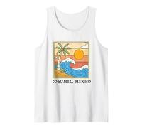 Recordatorio de Viaje de Vacaciones de Cozumel México para Hombres y Mujeres Camiseta sin Mangas
