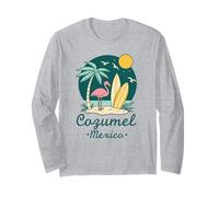 Recordatorio de Viaje de Vacaciones de Cozumel México para Hombres y Mujeres Manga Larga