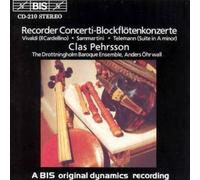 Recorder Concerti: Blockfl?enkonzerte by Clas Pehrsson (1988-03-01)