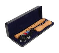 recorder, Flauta dulce soprano de madera de tono alto estilo alemán de 8 orificios for principiantes