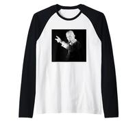 Recorrido de estación a estación de David Bowie en 1976 Camiseta Manga Raglan