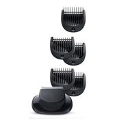 Recortador de barba EasyClick + accesorio de peine de 5 uds for afeitadoras eléctricas Braun Generation Series 5, 6 y 7