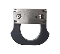 Recortador De Cantos | Cortadora de Cantos con Desbarbado - Herramienta Manual De Precisión En Acero Inoxidable Para Trabajo Con Madera PVC En Curvas Y Rectas