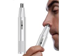 Recortador de nariz y orejas para hombres,Cortapelos para cejas y nariz | Recortadora de pelo recargable 2 en 1 para cara, pies, manos, barba y orejas, fácil limpieza