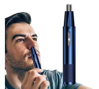 Recortador de nariz y orejas para hombres - Recortador de pelo de nariz recargable,Recortador de cejas para hombres, recortador de pelo de nariz 2 en 1 para hombres para pelo de pies, barba, Hearthxy