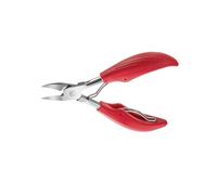 Recortador de uñas asistido por resorte para uñas gruesas con mango antideslizante para mantenimiento higiénico, control óptimo, pinza de cutícula de acero inoxidable