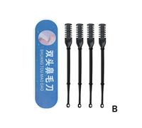 Recortador de vello nasal manual portátil, lavable, para hombres y mujeres, con caja de almacenamiento, impermeable,