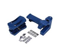 Recortador Manual de Bordes para Melamina, Cortador de Bandas PVC y Madera, Herramienta de Precisión con Hoja de Acero Duro, 9.5x4.8x6 cm