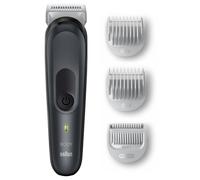 Braun BG3350 Recortadora Corporal 3 Cabezales Inalámbrica Resistente al Agua en Negro