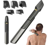Recortadora de barba cabello y cuerpo 5 en 1 recargable por USB con luz LED