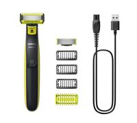 Recortadora de Barba Facial Philips OneBlade QP2824/10 Inalámbrica 45min Seco y Mojado 4 Peines