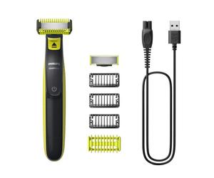 Recortadora de Barba Facial Philips OneBlade QP2824/10 Inalámbrica 45min Seco y Mojado 4 Peines