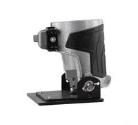 Recortadora de base inclinable totalmente ajustable compatible con enrutadores manuales de madera eléctricos e inalámbricos, cuerpo de aluminio con cubierta de protección de metal
