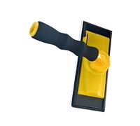 Recortadora de bordes de pintura, rueda guía mejorada, herramienta de pintura con bordes para pared, techo, esquinas, aplicador de almohadilla de pintura, cepillo de restauración de pintura de