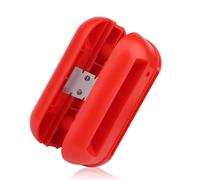 Recortadora de Bordes para Carpintería, Herramienta de Corte de Bordes de Chapa Cortador Bordes Madera Antideslizante Herramienta de Bandas de Bordes para Carpintería Chapa de Madera (Rojo)