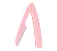 Recortadora de cabello de ceja, maquinilla de afeitar cejas plegable
