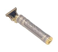 Recortadora de Cabello, Peines Guía de Repuesto, Cuerpo de Metal, Profesional, Portátil, Eléctrica, Lavable, Carga USB, Cuchilla en T, Recortadora de Cabello para Aseo (patrón de dragón)