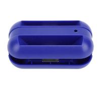 Recortadora de cantos con cuchillas de acero al carbono, recortadora neumática de cuatro bordes para carpintería, herramienta de corte de cuatro bordes para el rebaje de armarios y (Azul)