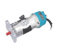 Recortadora de Carpintería Eléctrica, Herramienta de Enrutador de 800 W para Carpintería de Carpintería, con Accesorios para Chapa de Madera (Eacam3r2xg4p756-12)