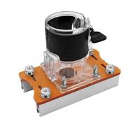 Recortadora de carpintería, herramienta eléctrica de base transparente, escudo protector, enrutador de carpintería, accesorios de mesa, herramienta de fresado de bordes